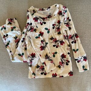 Posh Peanut Minnie Mouse Christmas pajamas 2T